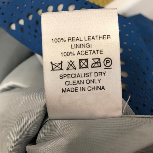 ASOS leather blue cutout shift dress, size 6 - Picture 7 of 9